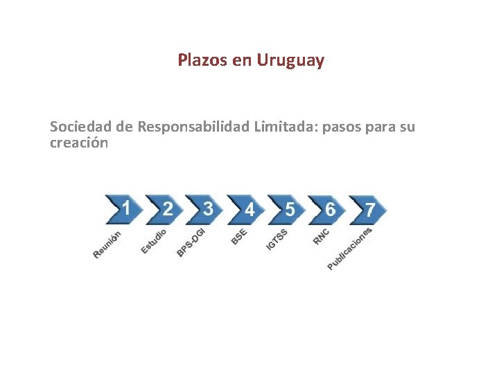 Plazos en Uruguay Sociedad de Responsabilidad Limitada: pasos para su creación 