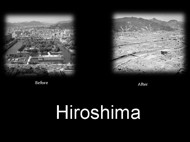 Before After Hiroshima 