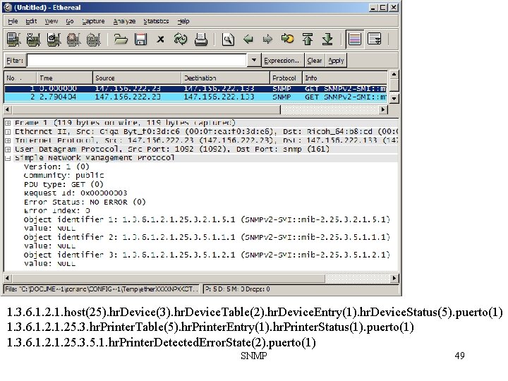 1. 3. 6. 1. 2. 1. host(25). hr. Device(3). hr. Device. Table(2). hr. Device.