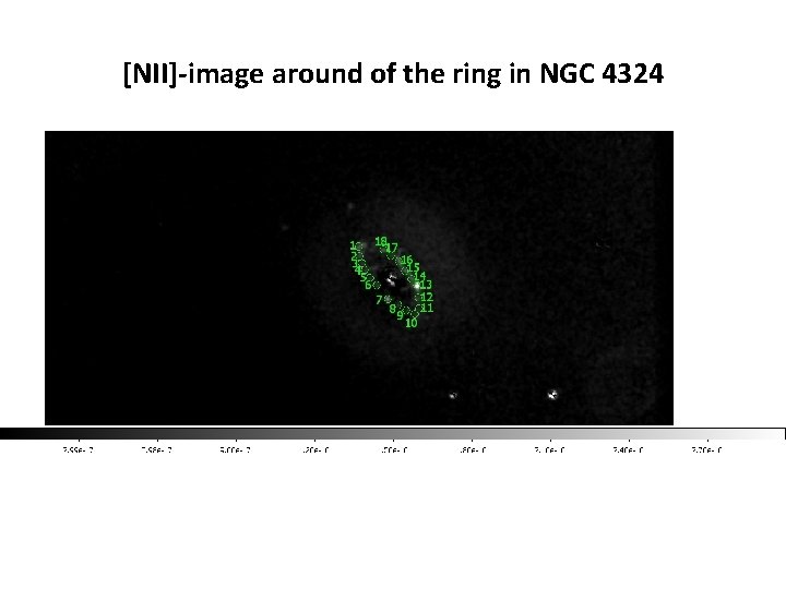 [NII]-image around of the ring in NGC 4324 