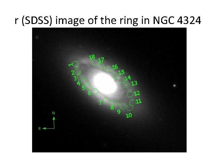 r (SDSS) image of the ring in NGC 4324 