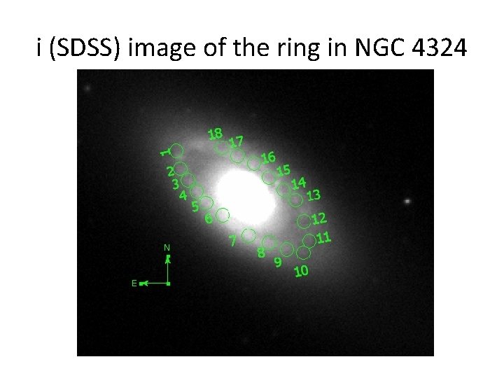 i (SDSS) image of the ring in NGC 4324 