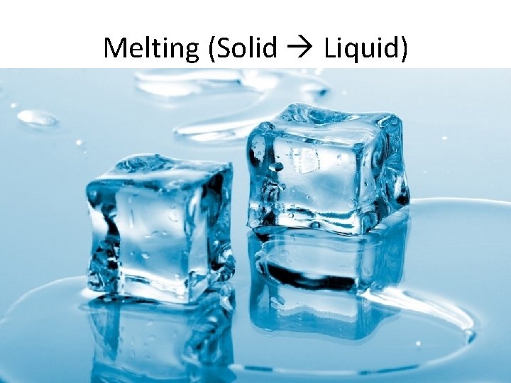 Melting (Solid Liquid) 