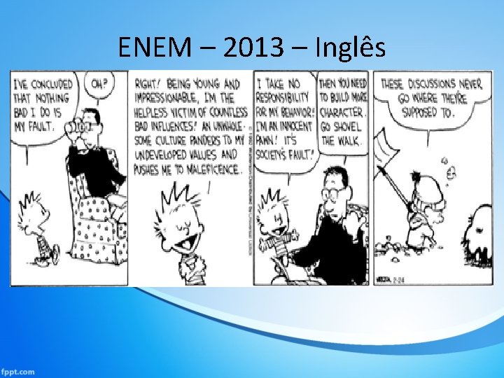 ENEM – 2013 – Inglês 