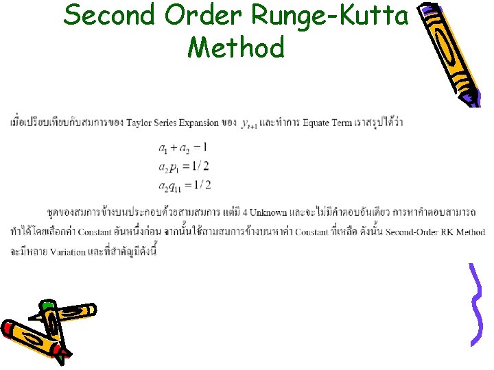 Second Order Runge-Kutta Method 