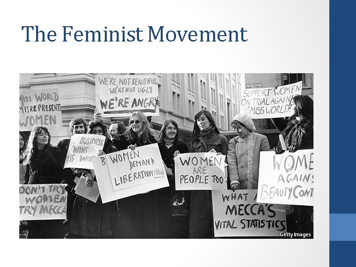 The Feminist Movement 