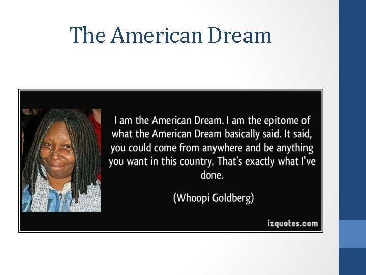 The American Dream 