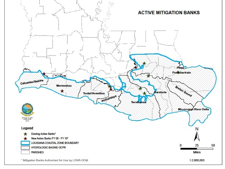 Location of Mitigation Banks 5/18/2021 32 