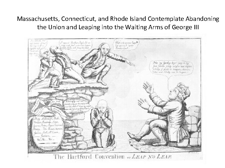 Massachusetts, Connecticut, and Rhode Island Contemplate Abandoning the Union and Leaping into the Waiting