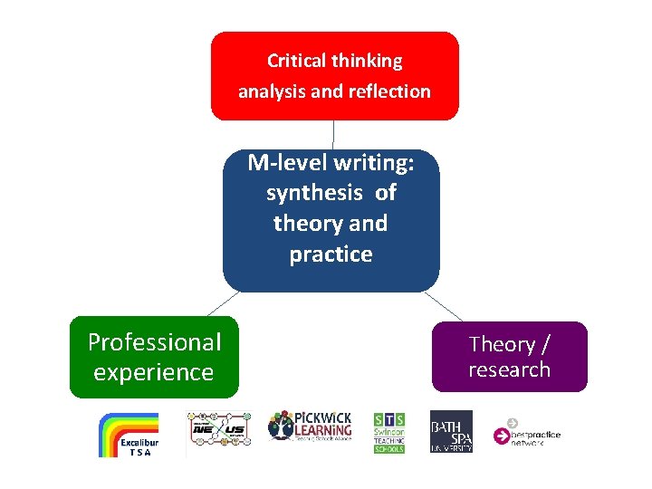 Critical thinking analysis and reflection M-level writing: synthesis of theory and practice Professional experience