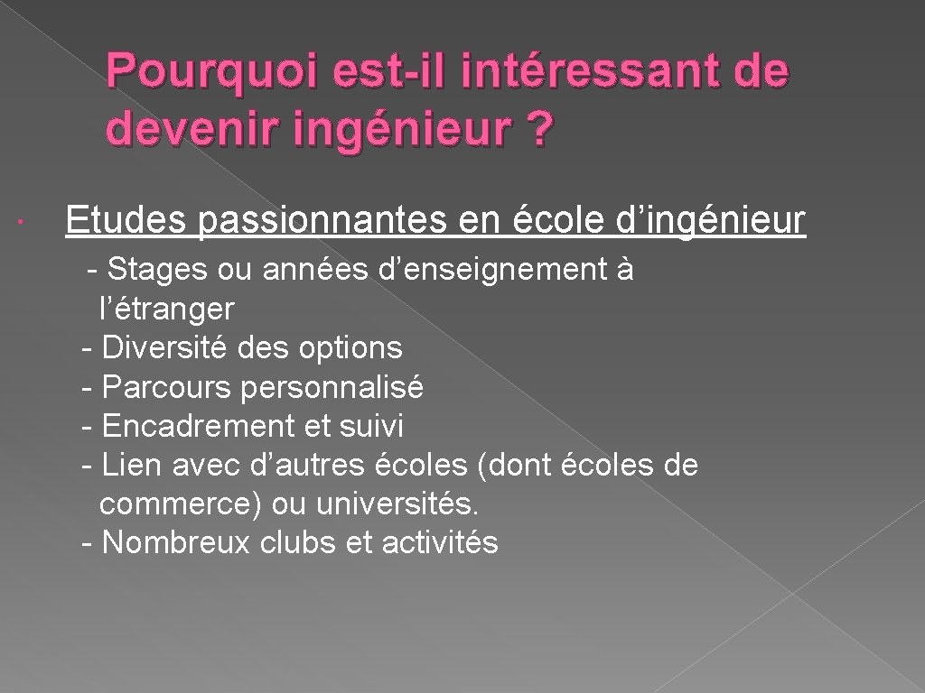 Pourquoi est-il intéressant de devenir ingénieur ? Etudes passionnantes en école d’ingénieur - Stages