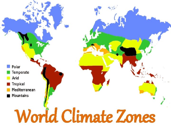 World Climate Zones 