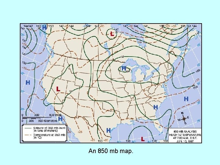 An 850 mb map. 