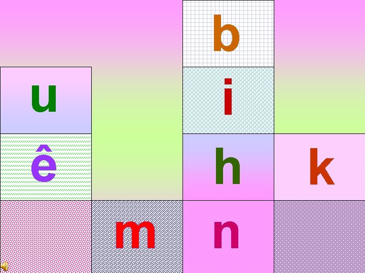 u ê m b i h n k 