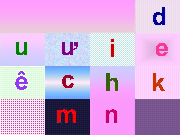 u ê ư c m i h n d e k 