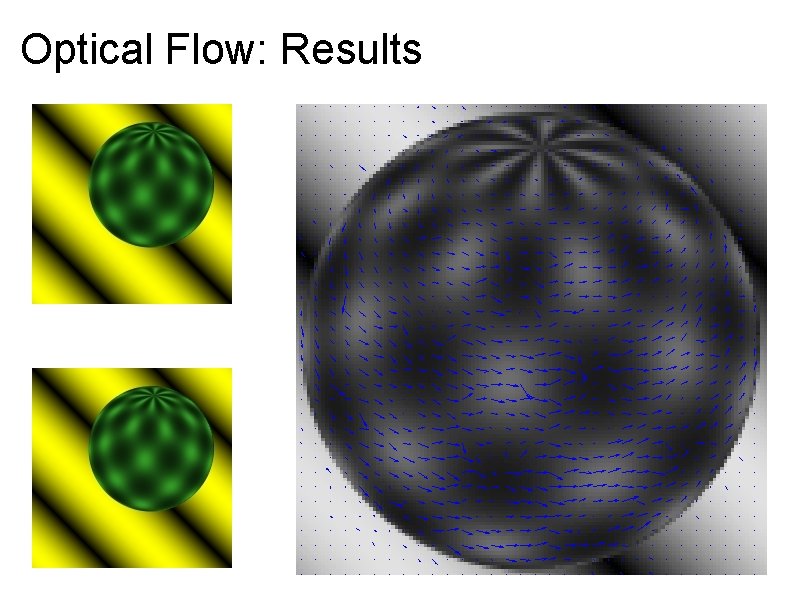 Optical Flow: Results 