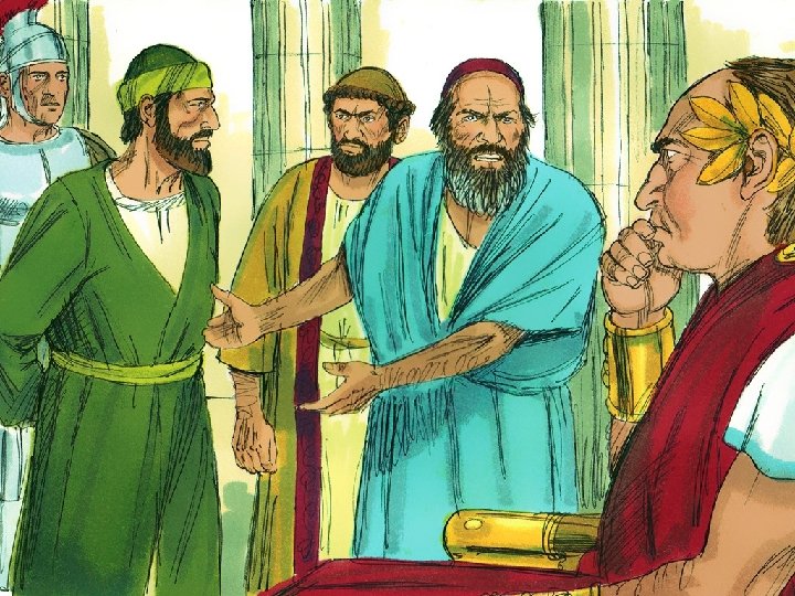 10. Eventually some of the angry Jews tried to get Paul into trouble with 10. Eventually some of the angry Jews tried to get Paul into trouble with