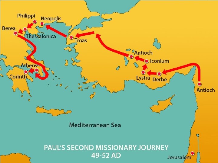2. Paul was a missionary sent by the church in Antioch to go and 2. Paul was a missionary sent by the church in Antioch to go and