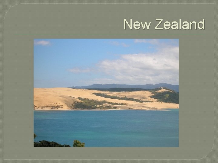 New Zealand 