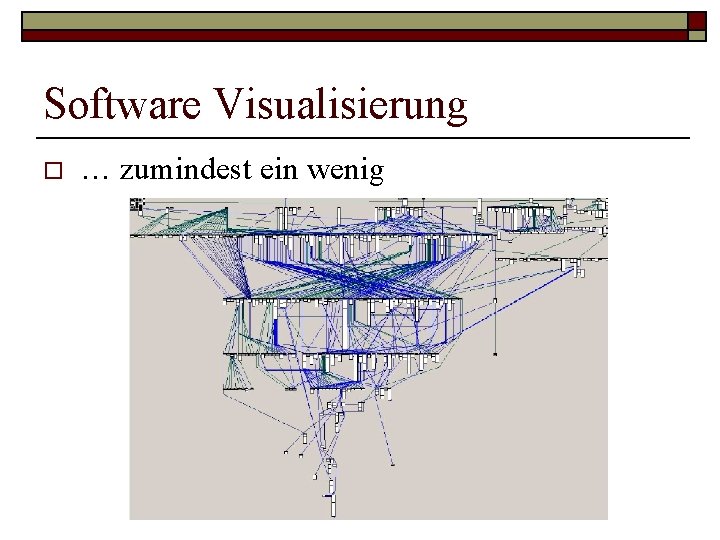 Software Visualisierung o … zumindest ein wenig Software Visualisierung o … zumindest ein wenig