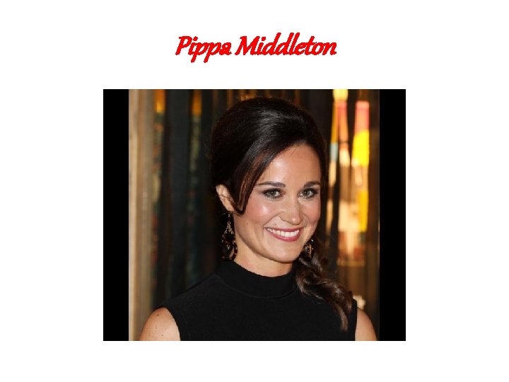 Pippa Middleton 