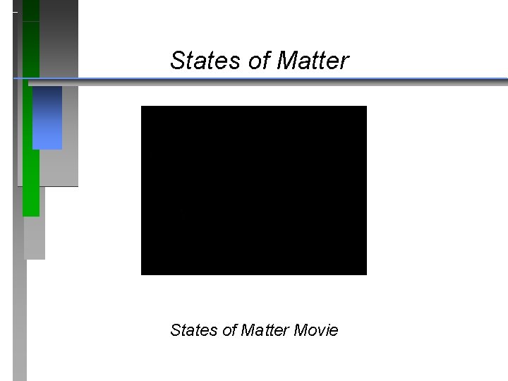 States of Matter Movie 