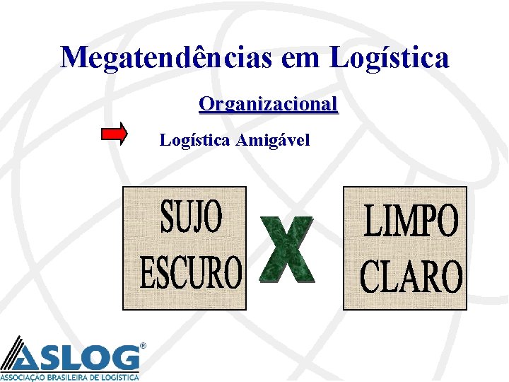 Megatendências em Logística Organizacional Logística Amigável 
