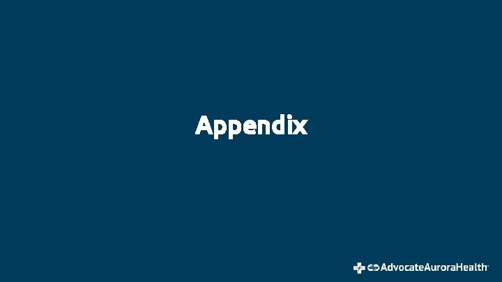 Appendix 