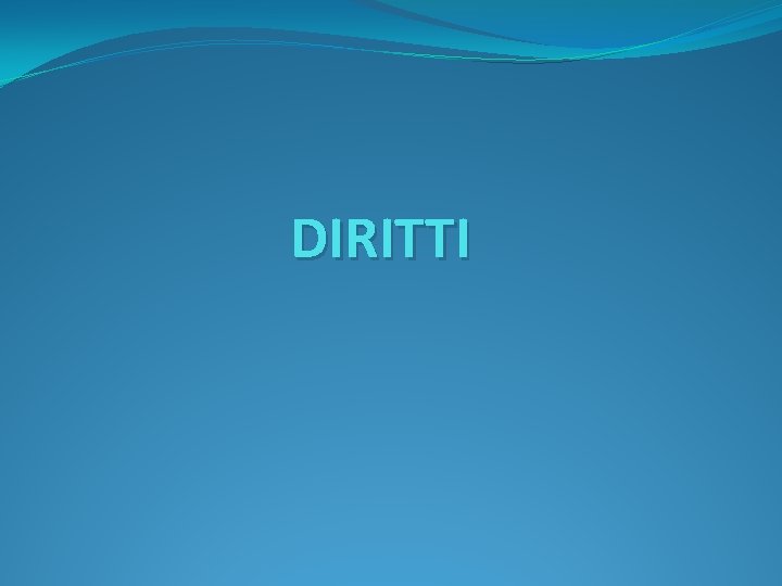 DIRITTI 