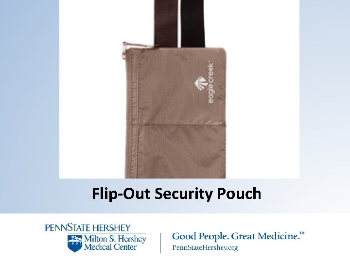 Flip-Out Security Pouch 