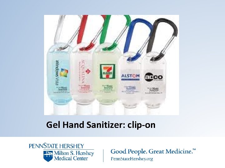 Gel Hand Sanitizer: clip-on 