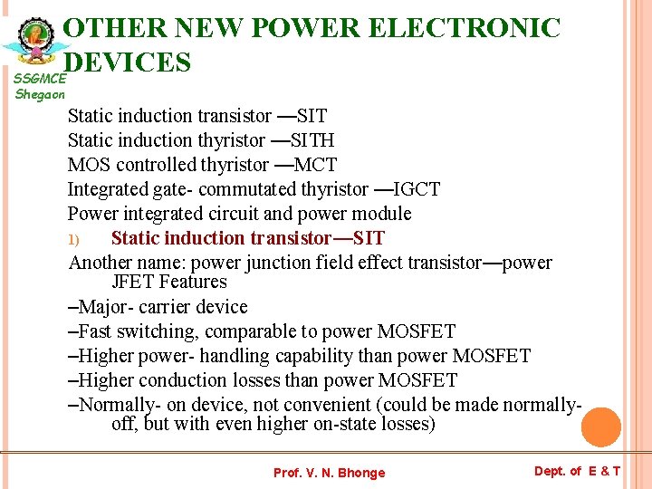 Power Electronics And Drives 5 Et 2 Prof