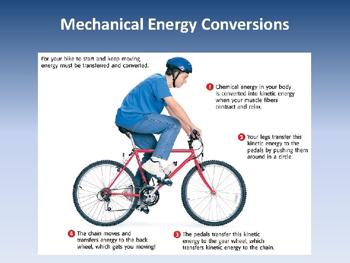 Mechanical Energy Conversions 