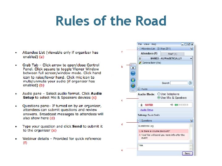 Rules of the Road 