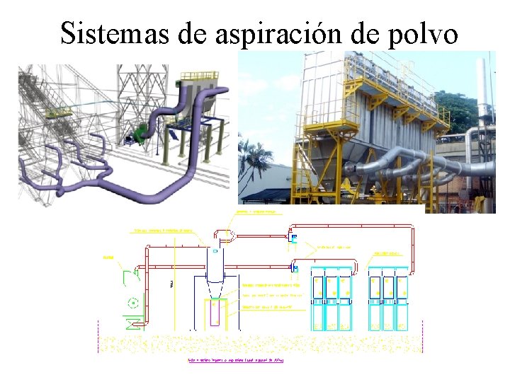 Sistemas de aspiración de polvo 