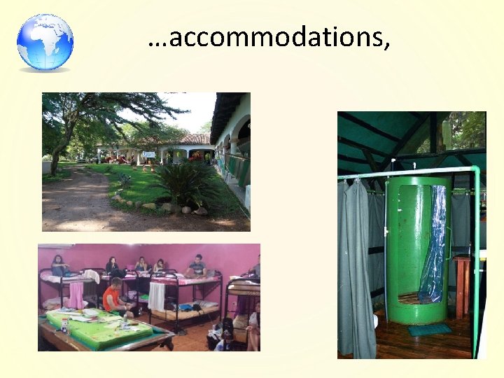 …accommodations, 