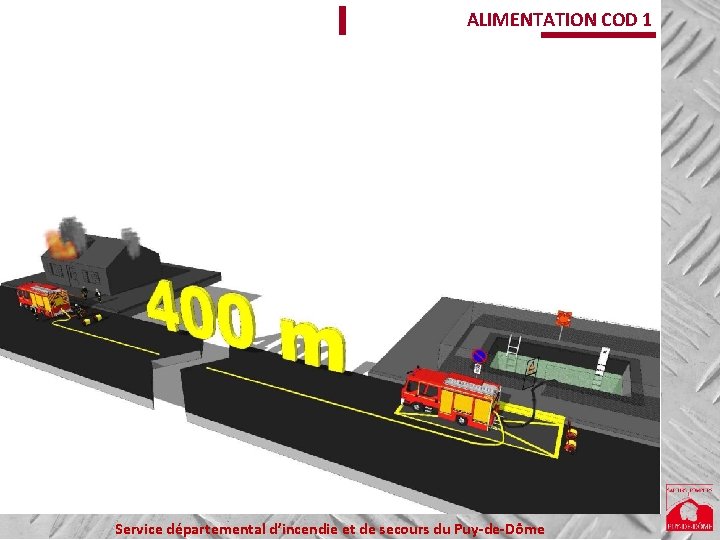 ALIMENTATION COD 1 Service départemental d’incendie et de secours du Puy-de-Dôme 