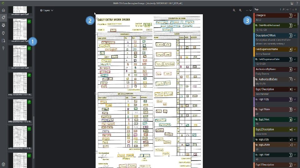 Train the Model 2 1 • Upload minimum 5 documents • Suggested 20+ to