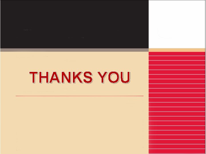 THANKS YOU THANKS YOU