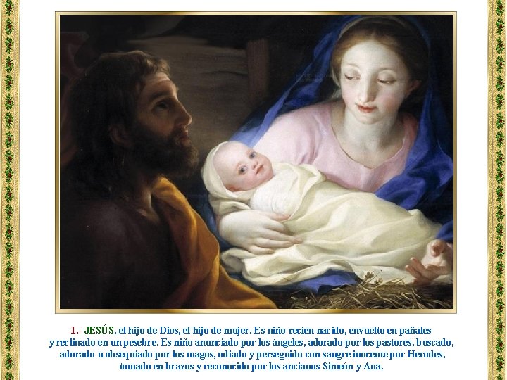1 JESS el hijo de Dios el hijo