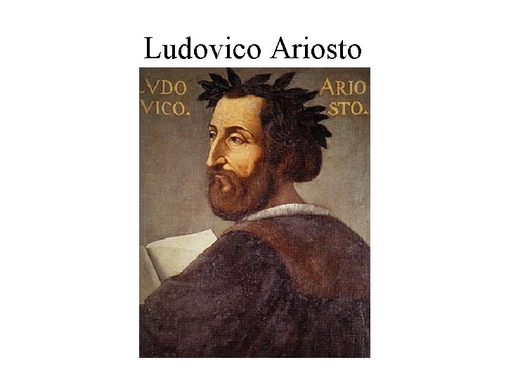 Ludovico Ariosto 