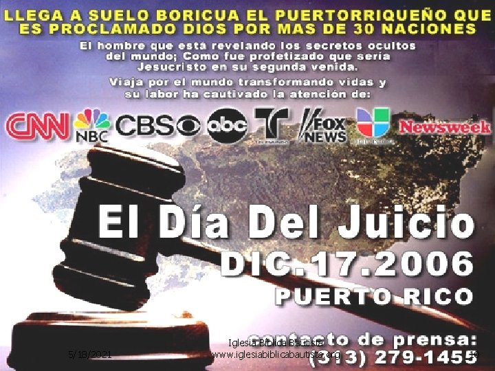 5/18/2021 Iglesia Bíblica Bautista www. iglesiabiblicabautista. org 10 5/18/2021 Iglesia Bíblica Bautista www. iglesiabiblicabautista. org 10