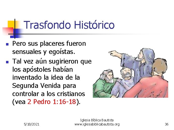 Trasfondo Histórico n n Pero sus placeres fueron sensuales y egoístas. Tal vez aún Trasfondo Histórico n n Pero sus placeres fueron sensuales y egoístas. Tal vez aún