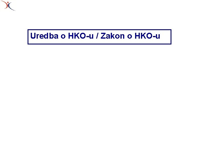 Uredba o HKO-u / Zakon o HKO-u 