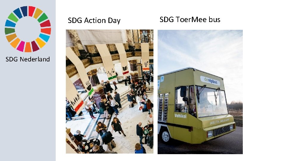 SDG Action Day SDG Nederland SDG Toer. Mee bus 