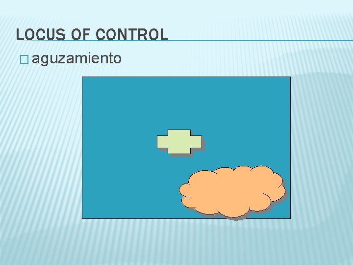 LOCUS OF CONTROL � aguzamiento 