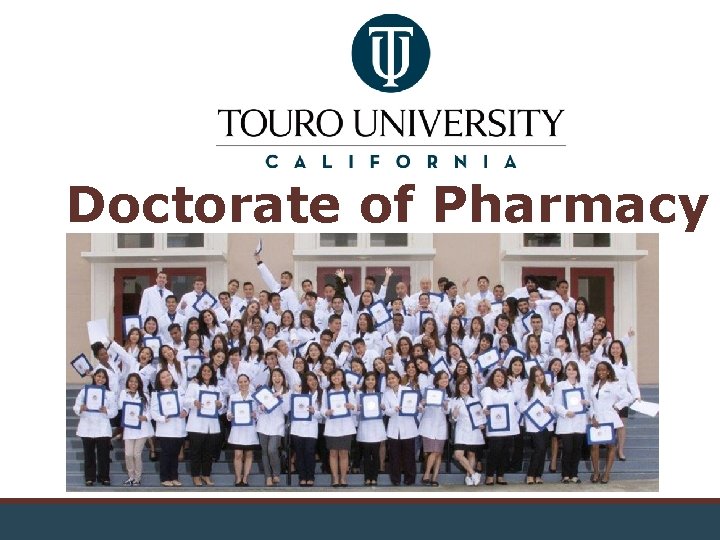 Doctorate of Pharmacy 