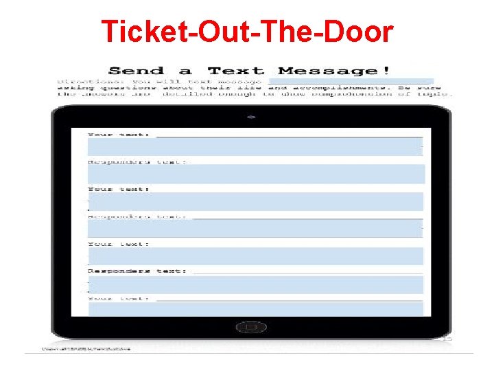 Ticket-Out-The-Door 