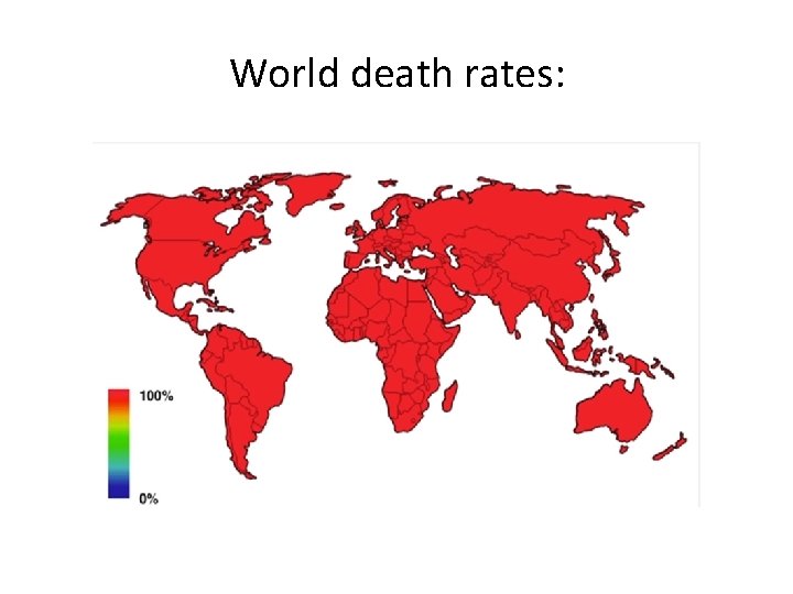 World death rates: 3 