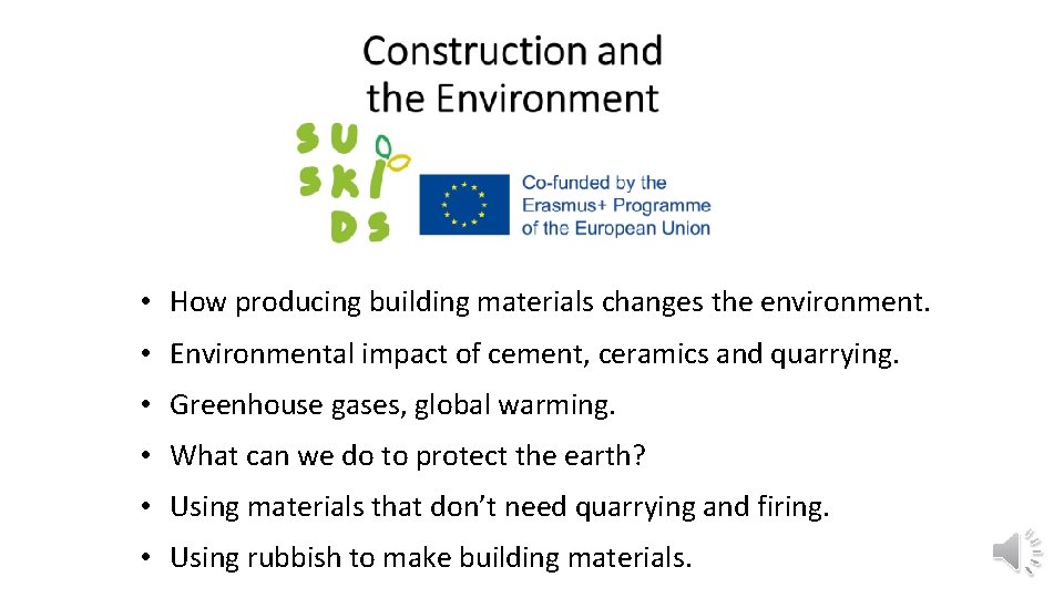 • How producing building materials changes the environment. • Environmental impact of cement, • How producing building materials changes the environment. • Environmental impact of cement,